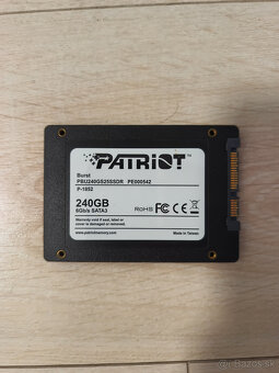 Patriot Burst 240GB, 2.5" / SATA 6Gb/s - 3