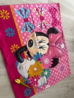 Postielne obliečky minnie a nepremokavá plachta - 3