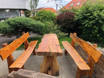 Predám masívne drevené stoly - 3