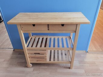 Kuchynský vozík FÖRHÖJA 100x43 cm - 3