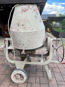 miešačka 250l, 380 V - 3