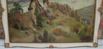 Starý obraz Carl Weiss (1860-1931) Brno - 3