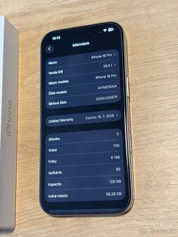 iPhone 16 Pro 128GB White Titanium - 3