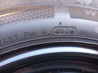 Zimné 185/60 r15 na diskoch 5x100 Škoda - 3