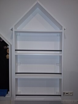 Montessori knižnica – ručne vyrobená z dreva 🌿 - 3