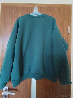 Bershka zelena mikina, bordova FB mikina Zara pulovrik a ine - 3