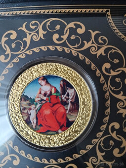 strieborne umelecke mince - 3