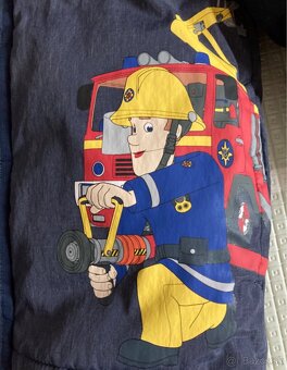 chlapčenská zimná bunda  Požiarnik Sám - 98/ 3 r - 3