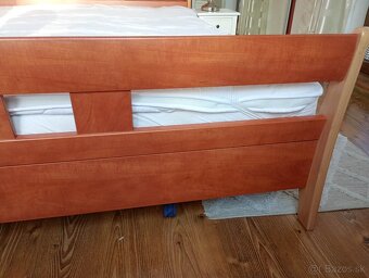 Manzelska postel s ortopedickymi matracmi - 3