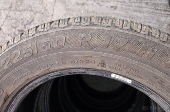 Predám 4ks zimne pneumatiky Semperit 225/60 r17 - 3