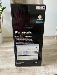 NOVÁ čistička vzduchu Panasonic F-VXR70G (K-black) - 3