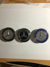 Kryt - emblem - znak Mercedes Benz na kapotu - 3
