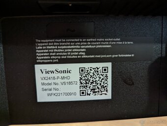 ViewSonic VX2418-P-mhd - 3
