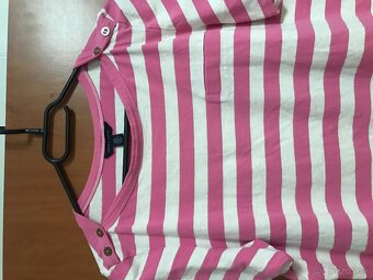 TOMMY HILFIGER originál nová kolekcia pasikave tricko L - 3