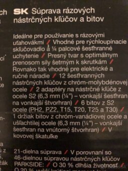 Suprava nastrčnych klucov - 3