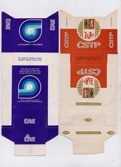 ČESKOSLOVENSKÉ CIGARETY PRÁZDNE KRABIČKY - 3