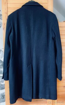 Pánsky čierny kabát, M - 3