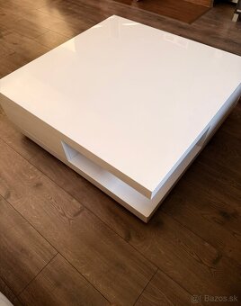 Biely konferenčný stolík - 3