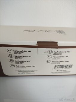 Šálky na kávu  2 kusy - 3