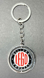 Lego prívesky a logom Lego - Retro spinning keychain 8e/ks - 3