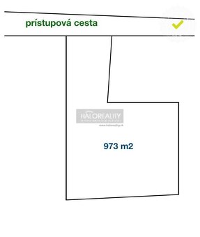 HALO reality - Predaj, pozemok pre rodinný dom 973 m2 Koko - 3