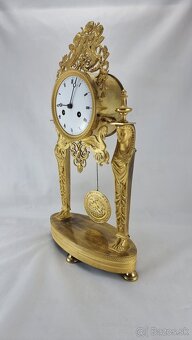 Vyše 200.ročné empírové hodiny -42.5 cm - 3