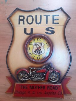 Predám ručne maľovanú reklamu Route 66 - 3