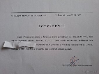 jawa pionier 21 s dokladom na prihlasenie - 3