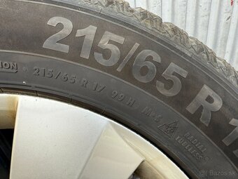 17" Elektrony Kodiaq so zimnymi pneu 215/65 R17 - 3