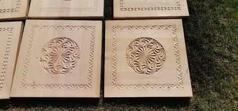 Ručne vyrezávané ozdobné dosky - 3
