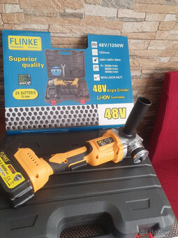 Predam novu aku karbobrusku FLINKE,48 V,2 baterie - 3