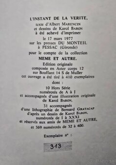 Albert Marenčin a Karol Baron: L'Instant de la verité - 3