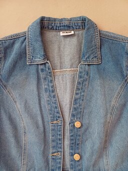 Riflové pekné šaty - 3