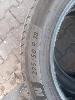 Pneumatiky letné - Michelin 225/50/R18 - 3