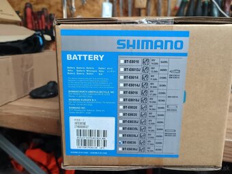 Nová bateria Shimano Steps BT-E8036 630Wh - 3