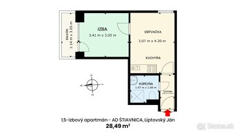 Apartmán v tichom prostredí lesa - možnosť odpočtu DPH - 3