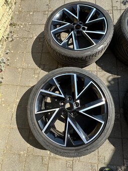 Disky original skoda Superb-Vega 5x112 r18 ako nove - 3
