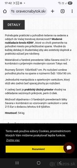 Rozťahovacie kreslo - 3