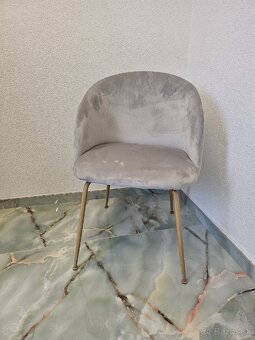 Dizajnové elegantné kresielka, top stav - 3