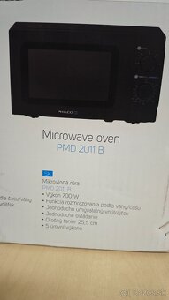 Predám novú, nerozbalenú mikrovlnku Philco PMD 2011 B - 3