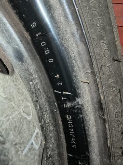 predám letné pneumatiky+disky - 3