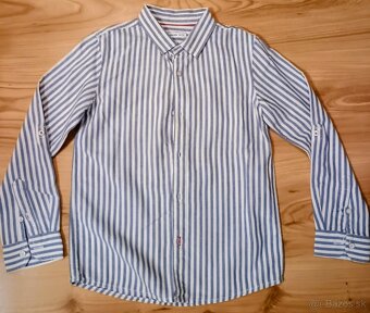 Košeľa s krátkym rukávom veľ. 128 - 3