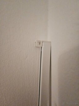 Kovová kolajnička na záves/zaclonu 190cm - 3