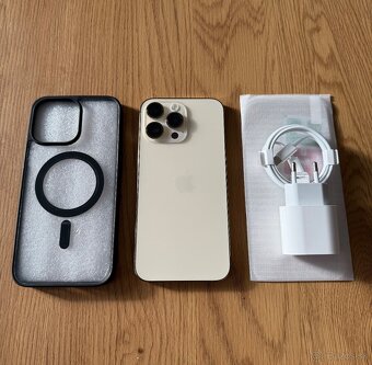 iPhone 14 Pro Max 128 gb Gold v záruke + príslušenstvo - 3