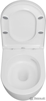 Predám KIELLE Oudee závesné WC Vortex Rimless + Softclose WC - 3