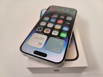 apple iphone 14 PRO 256gb Silver / Batéria 100% - 3