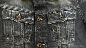 Nová štýlová,pánska,džínsová bunda G STAR RAW - veľkosť - M - 3