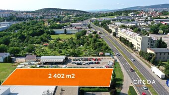 CREDA | predaj pozemok na hlavnom ťahu, Nitra, Novozámocká u - 3