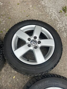 VW 5x112 R16 zimná sada nové 205/55 r16 DOT24 - 3