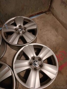 4ks alu disky orig. Vw 5x112 r17 - 3